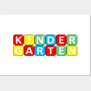 Kindergarten, Back To School Edition, Pre K Gift Posters and Art